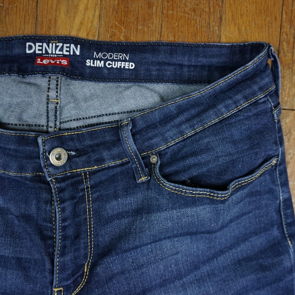 Levis Denizen Jeans 34x29"  Modern Slim Cuff - Picture 2 of 6